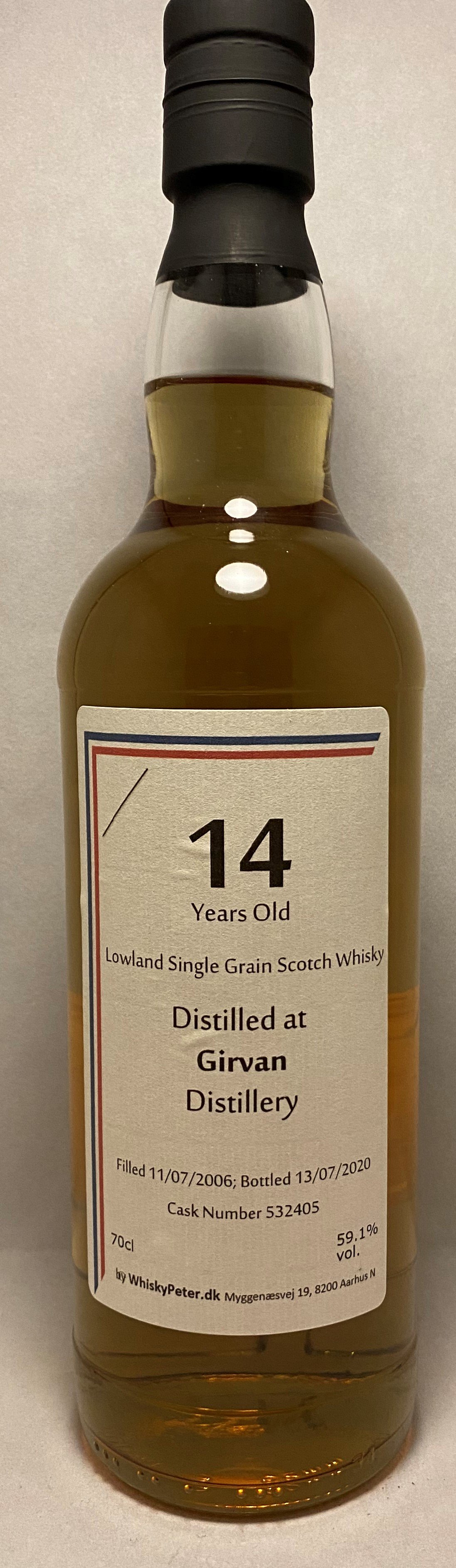 Girvan 14år 59,1 Skotsk Grain Whisky Whisky Peter